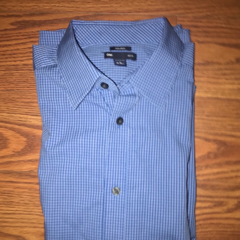 GAP Blue Dress Shirt non iron